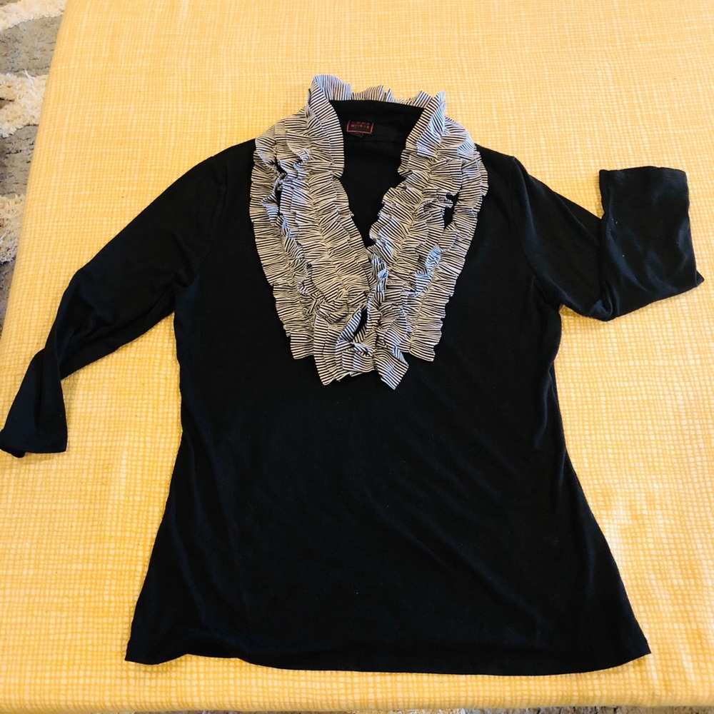 Ruffled blouse